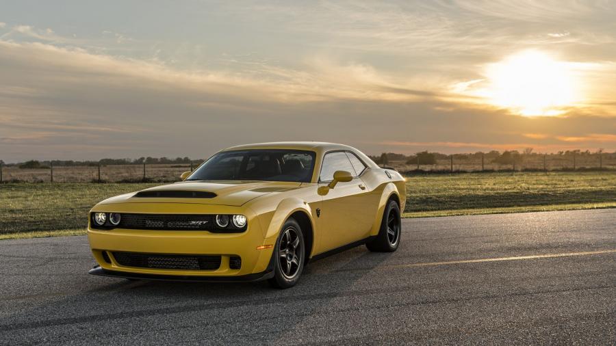  Dodge Challenger SRT Demon HPE1000 by Hennessey 2018 года  (фото 15 из 30)